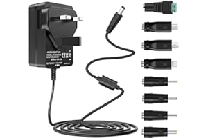 Gonine 5V 3A Power Supply Adapter,5V 3A 2.5A 2A 1.5A Converter for Hatch Baby Rest, Rest+, LED Strip Lights, CCTV Cameras, TV Box, Router, Speakers, ADSL Cats, HUB, Android Device