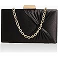 Lavie Women's Bow Frame Clutch Bags | Detachable Chain Sling Strap | Ladies Purse Wallet