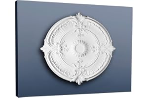 Grande rosace avec découpes classiques R73 - L70 x H5,9 x l70 - ORAC DECOR