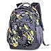 Produktbild Schulrucksack Schulranzen Schultasche Sports Rucksack Freizeitrucksack Daypacks Backpack für Mädchen Jungen & Kinder Damen Herren Jugendliche mit der Großen Kapazität (Asche, L)