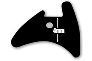 GB DIY STORE uPVC Window & Door Gasket Seal Double Glazing Wedge Rubber Repair Seal W067 Black 4mm (Per Metre)