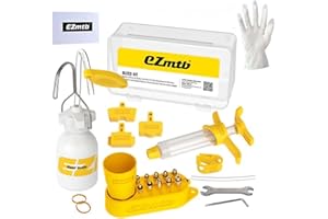 CYCEARTH Bicycle Hydraulic Disc Brake DOT Mineral Oil Bleed Kit Tools For SHIMANO, SRAM,AVID, TEKTRO, MAGURA,Tekro,HS33 Series MTB Road Bike Brake Repair Tool