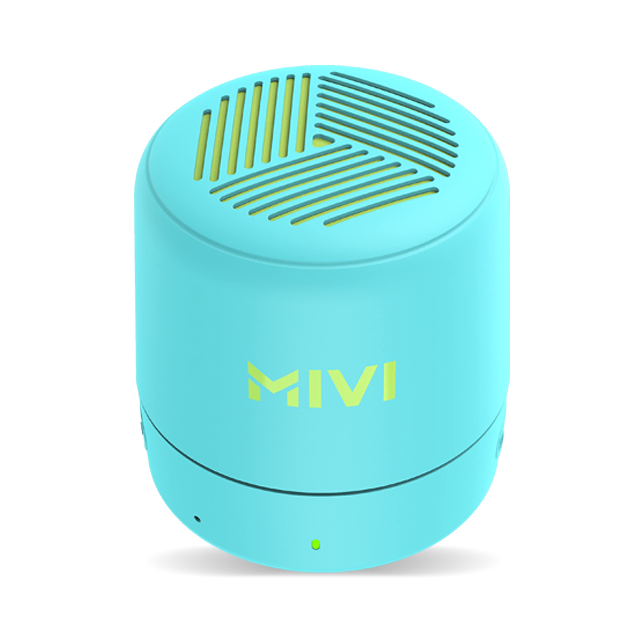 Mivi Play Bluetooth Speakers Wireless with 12 Hours Playtime. Wireless Speaker Made in India with Exceptional Sound Quality, Portable and Built in Mic-Turquoise