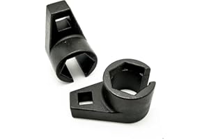 AKOZON oxygen sensor removal tool + Sauerstoffsensor Schraubenschlüssel Repair Tool 22mm 3/8 inch Sauerstoffsensor Schraubenschlüssel Offset Removal Socket Tool für Universal Car