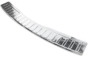 Recambo | Protector de Parachoques Trasero | Compatible con Renault Talisman Grandtour | a Partir de 2016 | Acero Inoxidable Mate | Protección Borde de Carga