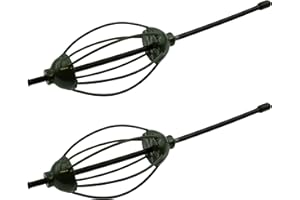 ROY FISHER'S Roy Fishers Anti-Tangle Spirale Futterspirale - Präzises Füttern ohne Verwicklungen - 2 Stück