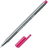Staedtler 33420 Triplus Fineliner Kalem, 0.3 mm U&ccedil;, Su Bazlı M&uuml;rekkep, Magenta