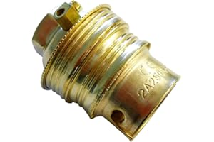 GEFOM Douille laiton B22 double bague