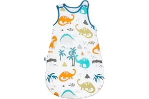 FLYISH DIRECT Śpiworek dla Niemowląt Zima, 2.5 Tog Ciepły, Bawełniany dla Noworodków i Dzieci