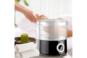 Ovshnrr Chauffe-Serviettes, Vapeur à Serviette Chaude à Chauffage Rapide, Utilisation Multiple pour Le Spa/Les Soins du Visage/Le Rasage/Le Coiffeur