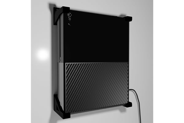 Xbox One soporte de pared (juego de 4 esquinas): Negro