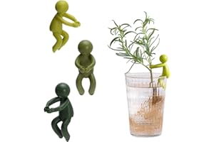 MADGININE Plant Propagation Buddy3 Pieces Plant Cuttings Holder Plant Cutting Holder Figure Plant Cutting Holders Plant Cutting Holder little men Suitable for Plant Propagation Stations or Indoor Gardens