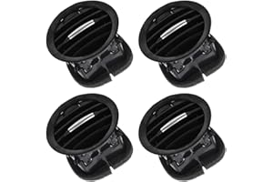 CANJPTON Compatible avec Vauxhall ADAM Opel Corsa D MK3 Chromé Lot de 4 Intérieur Grille de buse d'aération Grille de Ventilation Buse D' Réparer 2201099 13417363