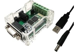 DSD TECH SH-B35 Adaptador RS485 RS232 a Bluetooth 2.0 Compatible con Android y Windows