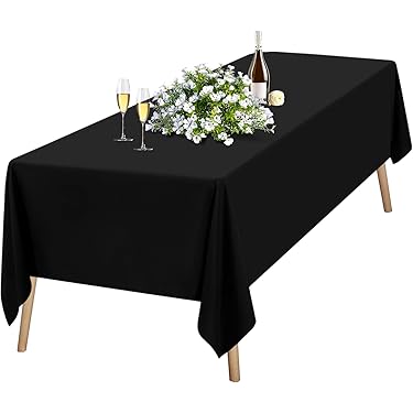 Rechthoekig tafelkleed met elastische rand, pu-leer, slijtvast