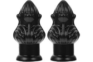 CAXUSD 2Pcs Fashion Lamp Finial Chic Light Accessory for Floor and Table Lamps Elegant Decorative Finial for Home Lighting for Rechargeable and Cordless Table Lamps