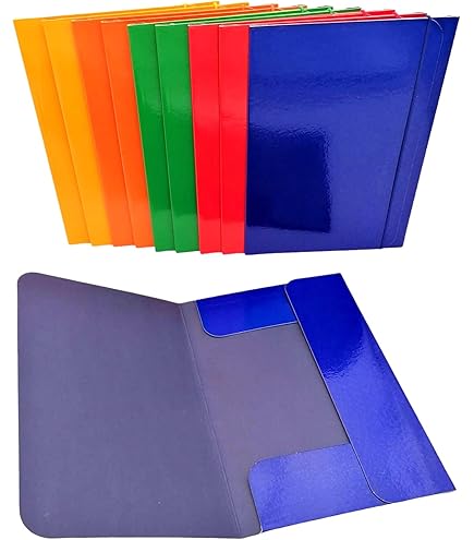 Cartella A5 Grafoplás Con 3 Alette Ed Elastici - Blu Traslucido - Foto 8