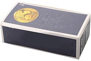 GDFNMOGO Caja de monedas de cartón, colección de monedas, soportes para monedas de sello caja de cartón cuadrada, para todos los suministros de colección de monedas, para centavos (27.5 mm)