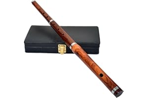 SHYNE KILTS U.K IRLANDESE PROFESSIONALE D Flauto con Custodia rigida 23 " lunghezza 3 pcs finitura naturale