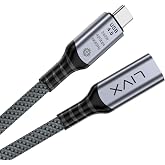 LivX Type C to Type C USB4.0 240W 40Gbps 8k60hZ Extension Cable 1 Meter LCU