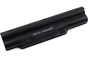 vhbw Akku kompatibel mit Fujitsu Lifebook E8310, AH572, E751, E752, P701, P771, P771A Notebook (4400mAh, 10,8V, Li-Ion)
