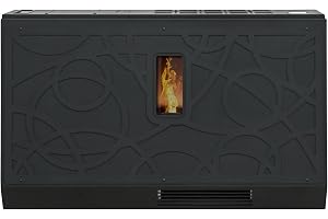 STUFE A PELLET ITALIA Super Slim 7 KW - ventilerad luftpelletspanna modern och kompakt effektivitet 91 % värmare 70 m² autonomi 18 timmar programmerbar 5 hästkrafter 24 månaders garanti
