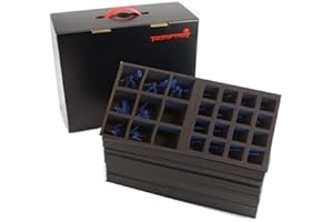 Tabletop Tyrant Figurine Defender et étui de rangement avec mousse pour Primaris Marines ou grande infanterie