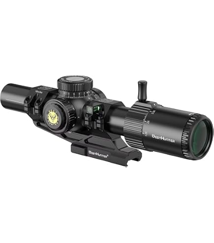 WestHunter Óptica HD-N 6-24×50 FFP Riflescope, tubo de 1.181 in prier