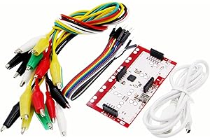 XTVTX 1 Set Makey Controller Modulo Principale Scheda di Controllo Kit FAI DA TE con Circuito Integrato per Cavo USB Clip
