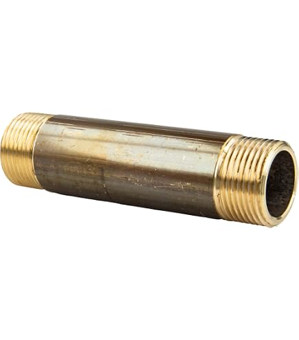 MegaHaustechnik Doppelnippel Aus V4A Edelstahl – 1/4" AG X AG, 100 Mm Lang – Für Trinkwasser, Garten, Sanitär & Industrie