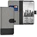 Produktbild kwmobile Samsung Galaxy S8 Hülle - Kunstleder Wallet Case für Samsung Galaxy S8 mit Kartenfächern und Stand