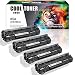 Produktbild Cool Toner 4 Packs Kompetibel für CE285A 85A Laser Toner für HP Laserjet Pro P1102W P1102 M1212NF M1132 MFP P1100 Druckerpatronen Schwarz