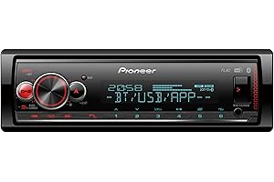 ‎PIONEER Pioneer MVH-S520DAB, 1DIN Autoradio mit RDS und DAB+, RGB-Beleuchtung, deutsche Menüführung, Bluetooth, USB, iPod/iPhone-Direktsteuerung, Freisprecheinrichtung, Smart Sync, vario color