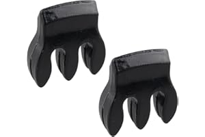 Futheda 2 szt. metalowe skrzypce wyciszone skrzypce ciche urządzenie tłumik skrzypce początkujący akcesoria Sordyna tłumik dla początkujących zestaw do ćwiczeń czarny