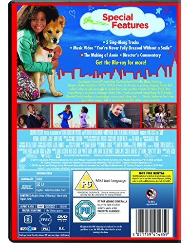 Annie [DVD] [2014]
