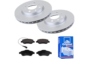 ATE BUNDLE ATE Bremsen-Set 2 Bremsscheiben + Bremsbeläge Ø240 Einbau Vorne Bremsscheiben-Set Scheibenbremsen passend für Fiat 500 100 312x Ford Ka RU8