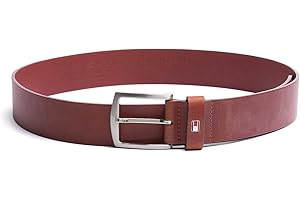 Tommy Hilfiger Cinturón Hombre New Denton Belt 4.0 Cinturón de piel