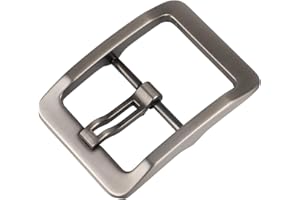 McFanBe 38-40 mm (1,5 Zoll) Gürtelschnalle Einzackige quadratische Ersatzschnalle für Männer Frauen Gürtel