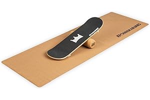 ‎BOARDERKING BoarderKING Schlittschuhe Set mit Rolle und Matte - Surfbrett und Balance-Board