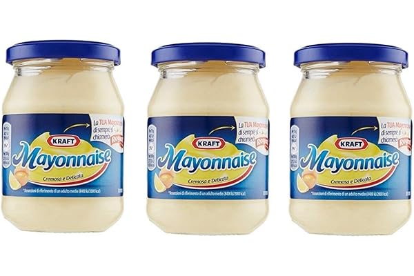 3 x kraft klassisk majonnäs mayo klassisk fritös sås glas 175 g