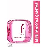 Flormar Pembe Transparan Makyaj &Ccedil;antası