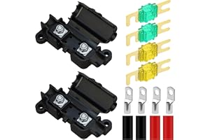 DAOKAI Midi säkringshållare 12 V inline säkringshållare med 20A/30A säkring, för Striplink & Midi säkringar, för bilar, lastb