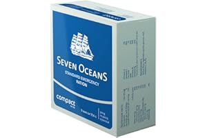 MOTIVEX Rations d'urgence Marine 0,5 kg Emballé imperméable à l'eau Seven OceanS® Emergency food rations sea