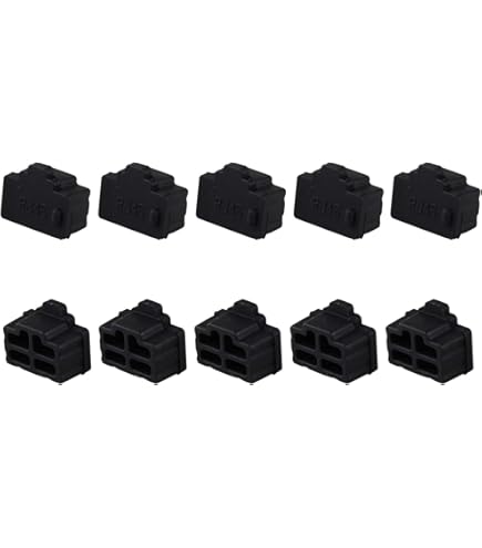 8 X Sieveking Sound RCA Cinch Caps Tappi Di Chiusura Protezione Da - Foto 13