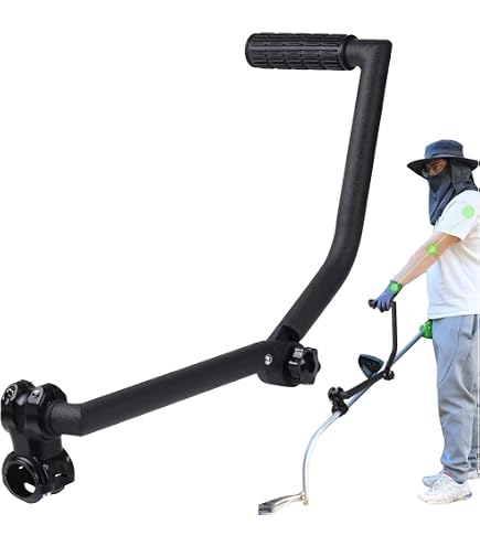 ZONEWD Manico Per Decespugliatore Pieghevole Con Estensione, Accessorio Per La Cura Del Prato Per Parchi, Strade, Fattorie, Cortili, Prati, Giardini - 10