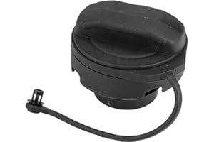 Xiciki Couvercle du Réservoir de Carburant, Remplacement Compatible Audi A1 A2 A3 A4 A6, Golf, Jetta, Bouchon Réservoir Carburant Voiture Universel, 1J0201550A.