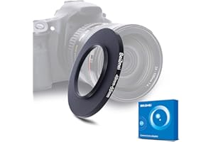 BEIZMEI filtro Adattatore da 49mm a 55mm Compatibile con tutte 49mm le Obiettivo a 55mm UV,ND,CPL,filtro,49mm lens to 55mm fotocamera Filtro (49-55mm)
