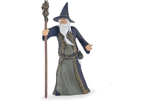 Papo -Figurine Peinte A La Main -Médiéval - Fantastique -Le sorcier-36021-À Collectionner-Pour Enfants - Filles et Garçons - A Partir de 3 Ans