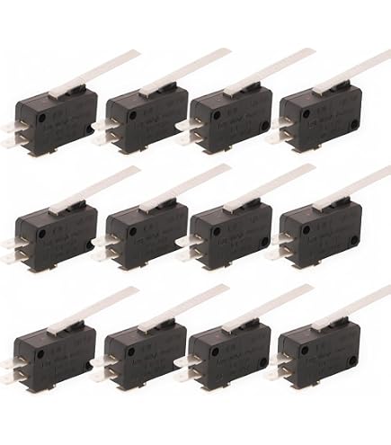 10 GB Switch 10 Pezzi Micro Interruttori SPDT KW4-3Z-3 - 3 Terminali, Leva Corta Dritta, Colore Verde, Per Circuiti Elettronici Uxcell Componenti Elettronici 10 GB Switch 10 Pezzi Micro Interruttori SPDT KW4-3Z-3 - 3 Terminali, Leva Corta Dritta, Colore Verde, Per Circuiti Elettronici Uxcell Componenti Elettronici