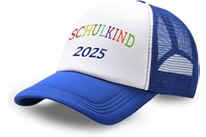 MorLuks Schulkind 2025 Basecap Einschulung Junge Geschenk, Basecap Kinder Jungen Schulanfang Geschenke, Verstellbare Schulkind Kappe für Einschulung Junge Mädchen